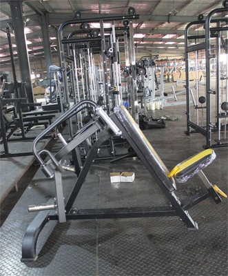 Máquina de carregamento de placas de aço para equipamentos comerciais de ginástica