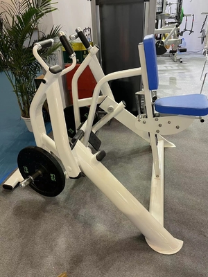 Equipamento de ginástica Placa carregada Peito Exercício sentado Máquina de remo para fisiculturismo