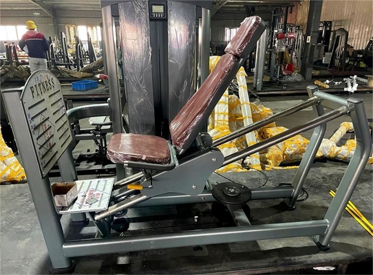 1.7*1.3*2.1 Medium Loader Steel Sitting Leg Press Gym Machine para treinamento de força