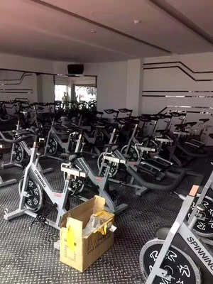 Aço de duas camadas de revestimento de pó eletrostático de superfície de bicicleta interior para exercício cardiovascular
