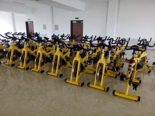 Aço de duas camadas de revestimento de pó eletrostático de superfície de bicicleta interior para exercício cardiovascular