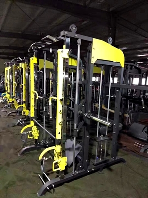 Equipamento de treino em casa Power Cage Squat Rack com máquina Smith multifunção