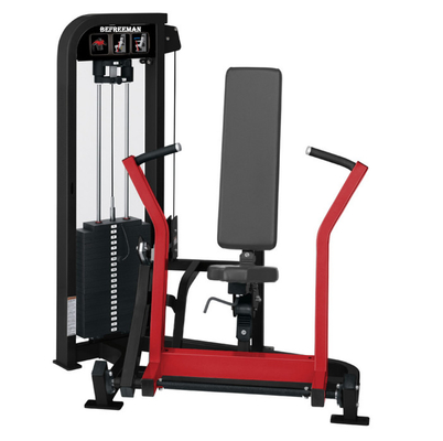 Logotipo personalizado Cor Peito de aço Press Equipamento de ginástica para treinamento de força eficaz