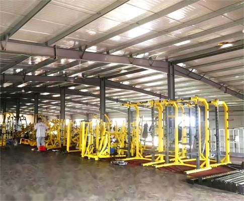 Meia Jaula Banco Prensa Smith Máquina Multifuncional Fitness Rack com função de halteres