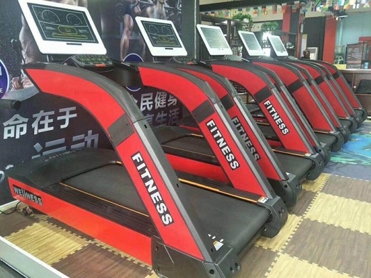 Teste de frequência cardíaca sem fio esteira comercial para condução elétrica exercício de ginástica
