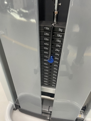 Equipamento de ginástica comercial Treinador abdominal com pin de carga com extensão de costas ajustável