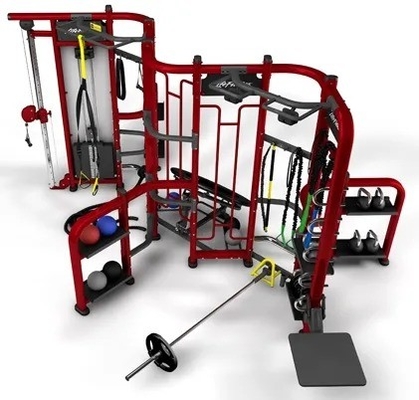 Treinador Integral de Oito Portas para Máquina de Glute Equipamento de Fitness Exercício de Ginásio