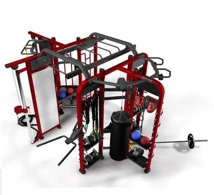 Treinador Integral de Oito Portas para Máquina de Glute Equipamento de Fitness Exercício de Ginásio