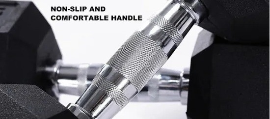 Commercial 20KG Hex Dumbbell de borracha A escolha definitiva para os entusiastas de fitness