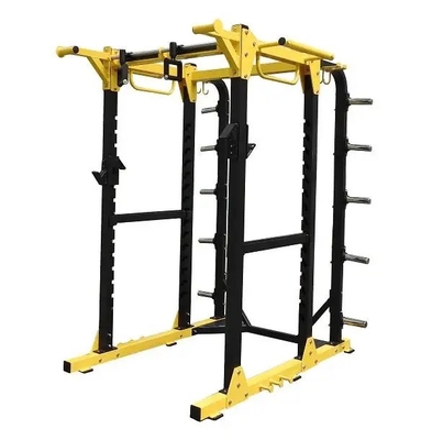 Equipamento de ginástica de carga média para levantamento de peso Combo Rack Exercício de força muscular