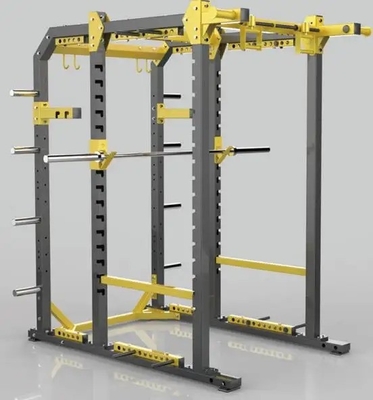Equipamento de ginástica de carga média para levantamento de peso Combo Rack Exercício de força muscular