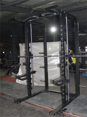 Rack de ginástica multifuncional de treinamento abrangente para perna Peito traseiro Press Power Cage Squat