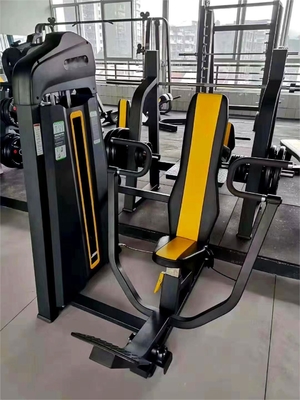 Máquina de ginástica de pressão de peito assentada em aço comercial para fisiculturismo e fitness em casa