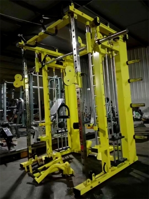 2200*1500*2200 Home Gym Multi Station Power Cage Squat Rack Weightlifting Smith máquina