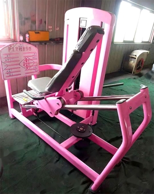 Construção de metal Medium Loader de aço sentado Press de perna máquina de ginástica para treinamento de força