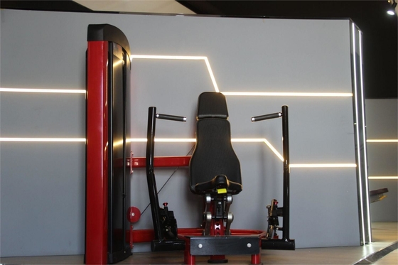 3.0 mm Espessura de tubo Peito de aço Prensa de ginástica Máquina para equipamento de fitness de carga média
