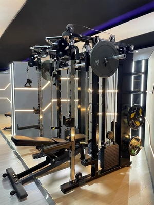 Equipamento de ginástica comercial All In One Máquina Smith multifunção para 2200*1500*2200mm Gym