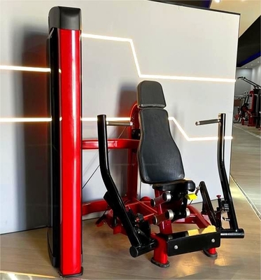Máquina de Prensa de Peito Vertical Comercial Seleção de Carga de Pin Top-of-the-Line para Fitness