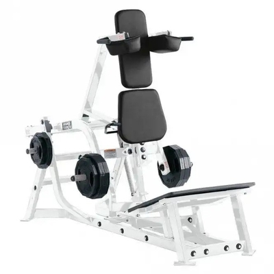 V-Squat Glutes Quadríceps Multifunção Leg Press Hack Squat Machine com carregador médio