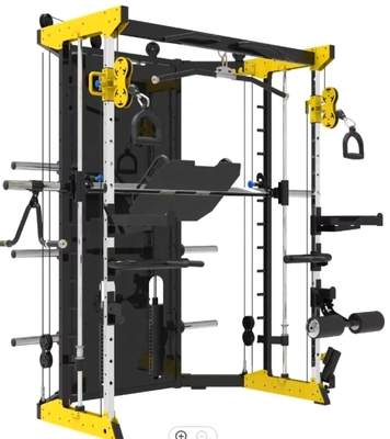 Equipamento de ginástica doméstica comercial com pressão de peito e funções da máquina Smith