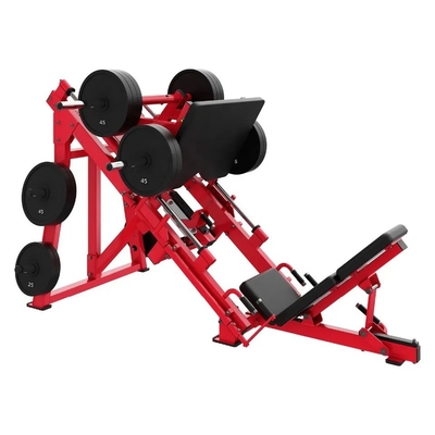 Exercício de ginástica Placa de carregador médio carregada 45 graus Máquina de levantamento de agachamento para glúteos e quadros