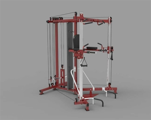 Exercício de Treinamento de Força Treinador Multifunção Tudo em Um com Máquina Smith Power Rack