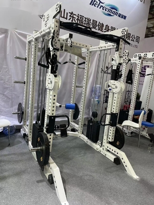 Equipamento de fitness comercial Power Rack Máquina Smith multifuncional para ginásio em casa