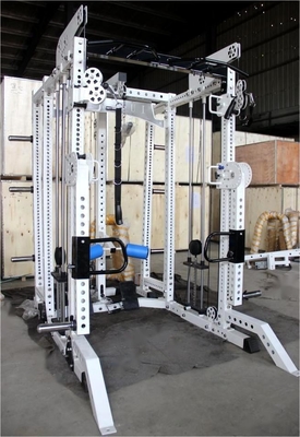 Equipamento de fitness comercial Power Rack Máquina Smith multifuncional para ginásio em casa