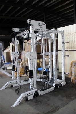 Equipamento de fitness comercial Power Rack Máquina Smith multifuncional para ginásio em casa