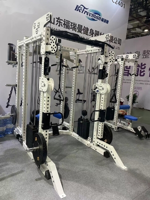 Equipamento de fitness comercial Power Rack Máquina Smith multifuncional para ginásio em casa