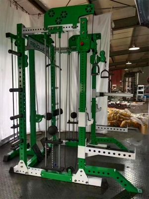 Bodybuilding Fitness Equipamento de ginástica Leg Press Squat Rack Power Cage All in One Multi Function Smith Machine