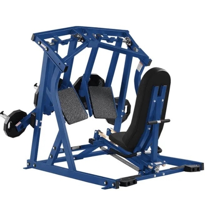 Estilo de treino de ginástica placa carregada Iso lateral pressão perna Quads perna extensão máquina curl