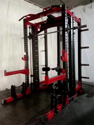 Bodybuilding Fitness Equipamento de ginástica Leg Press Squat Rack Power Cage All in One Multi Function Smith Machine