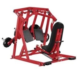 Estilo de treino de ginástica placa carregada Iso lateral pressão perna Quads perna extensão máquina curl