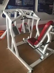Estilo de treino de ginástica placa carregada Iso lateral pressão perna Quads perna extensão máquina curl