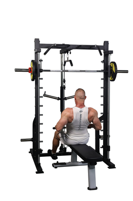Logotipo personalizado Treinador Funcional e Smith Machine Squat Rack para Fitness Comercial