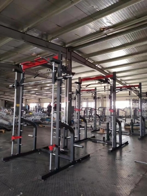 Logotipo personalizado Treinador Funcional e Smith Machine Squat Rack para Fitness Comercial