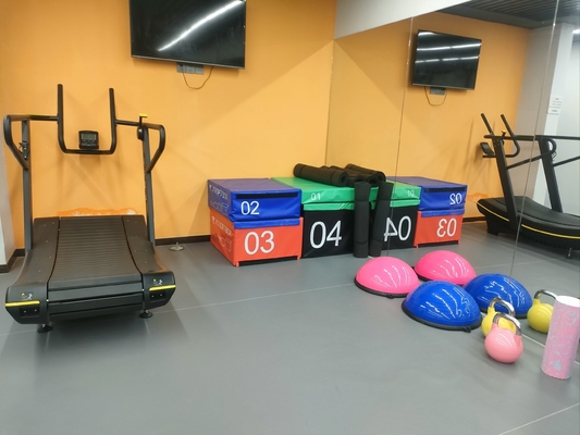 Home Curved treadmill com design auto-gerador e opcional selecionável cor do quadro