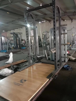 Befreeman Cross Fitness Equipamento de ginástica Power Full Squat Rack com plataforma de pesagem