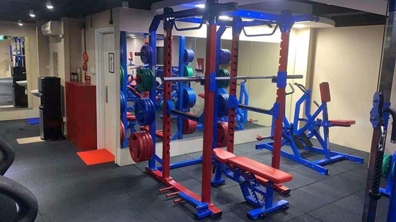 Befreeman Cross Fitness Equipamento de ginástica Power Full Squat Rack com plataforma de pesagem