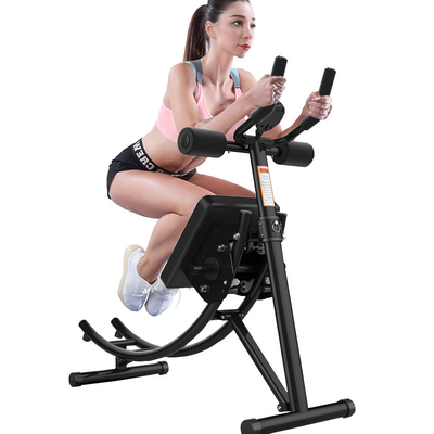 Logotipo Máquina de Crunch Ab Coaster personalizável para exercícios abdominais sentados e obliques