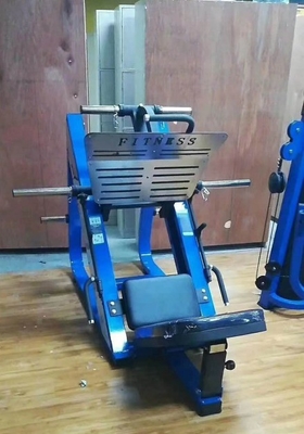 Treinador de força de pernas de aço com máquina de prensagem de pernas de placa de agachamento Equipamento de ginástica comercial