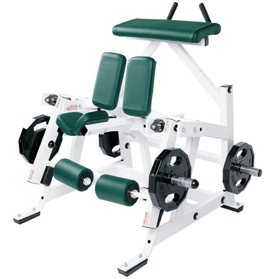 Exercício físico Corpo Iso Lateral De joelhos Pernas enroladas para quadríceps e extensão das pernas