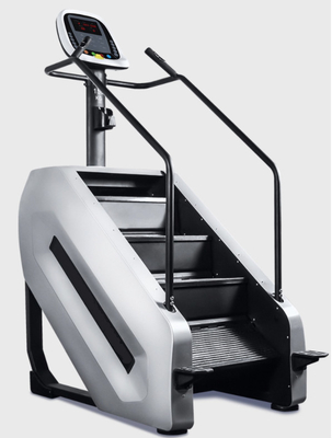 Logotipo personalizável Equipamento de fitness de aço Treadmill Trepadeira para treino cardiovascular