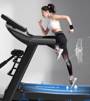 45-47cm Largura Equipamento de fitness Máquina de esteira comercial Não dobrável