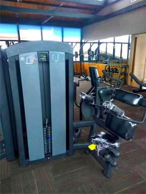 Máquina abdominal sentada de treinamento de força personalizada com opção de seleção de carga de alfinete