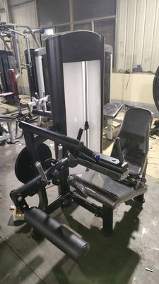 Equipamento de ginástica comercial pin carregado 2 em 1 ajustavel sentado extensão de perna máquina de enrolar perna