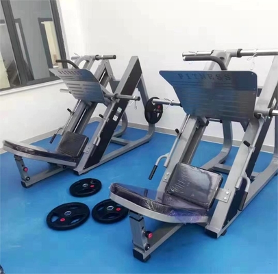 Máquina de pressão de pernas carregada de chapa de aço para equipamentos de ginástica