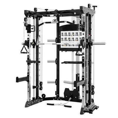 Equipamento de fitness comercial Smith Power Rack para máquina de treinamento de força eficaz