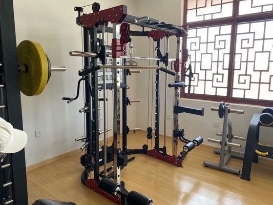 Equipamento de fitness comercial Smith Power Rack para máquina de treinamento de força eficaz